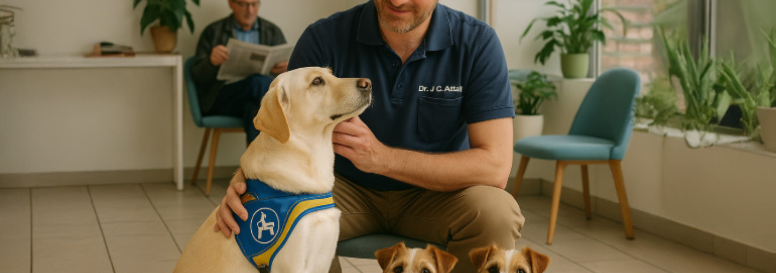Le chien guide, c’est un Waze à quatre pattes et un compagnon hors norme