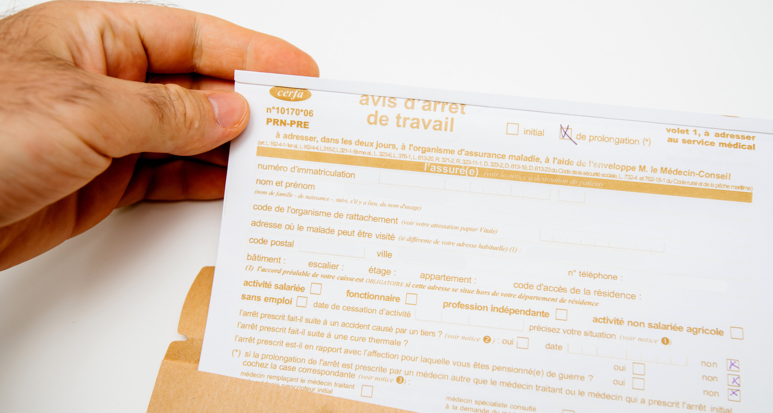 Arret de travail