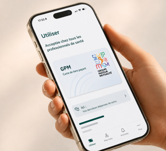 Complémentaire santé carte Tiers payant Groupe Pasteur Mutualité